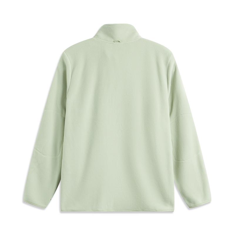 Li Ning CF Серия Su Wan Long Jia Однотонная Толстовка на молнии Удобный Флис Теплая Три в одном Водонепроницаемая Ветрозащитная Дышащая Куртка AEMU011-8