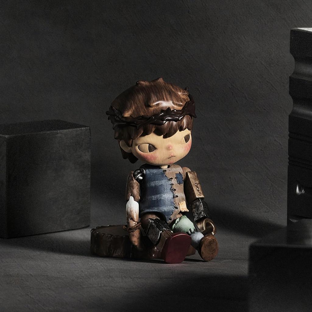 POP MART HIRONO Серия Reshape Pop Mart Гашапон Фигурка Сюрприз Пластиковая Модель Премиальная Игрушка ПВХ Мягкий Винил Оригинальный Персонаж Подарок на День Рождения [1 Штука]