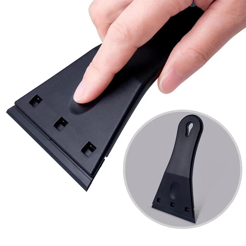 Soft Silicone Car Window Handy Squeegee Non-Scratch Auto Glass Water Wiper Drying Blade Clean Scraping Cleaner Scraper Tools