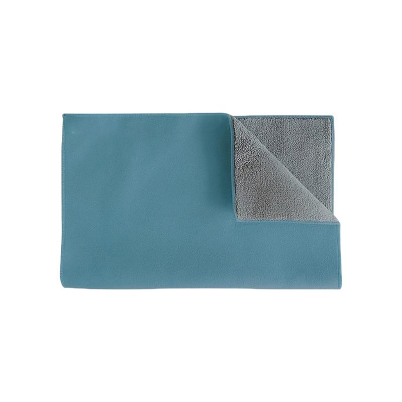 Multipurpose Suedes Car Wash Towel Thick Design High Capacity Water Absorption Quick Drying Cloth for Home