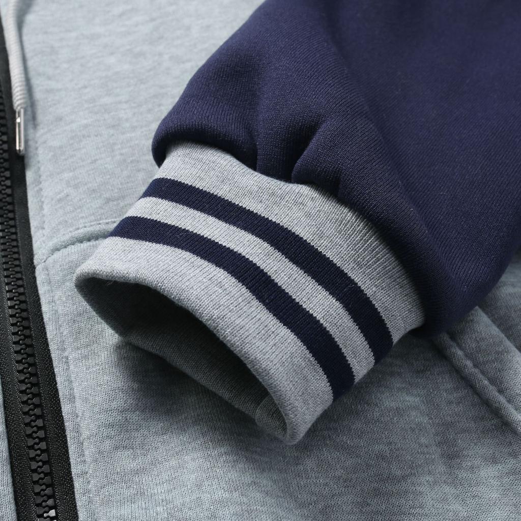 Худи "Jaggad" для мужчин Кардиган на молнии Худи с капюшоном и карманом Спорт и отдых Мужская мода Толстовки и свитшоты Уличная одежда Повседневные Мужские пальто