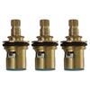 Tap Cartridge Replacement Gold Thickened Brass Mixer Valve Hot & Cold Faucet Valves Repair Tool for Universal Faucet Use