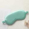 Breathable Sleep Mask Polyester Breathable Eye Mask Simulation Silk Eye Mask  Travel Use