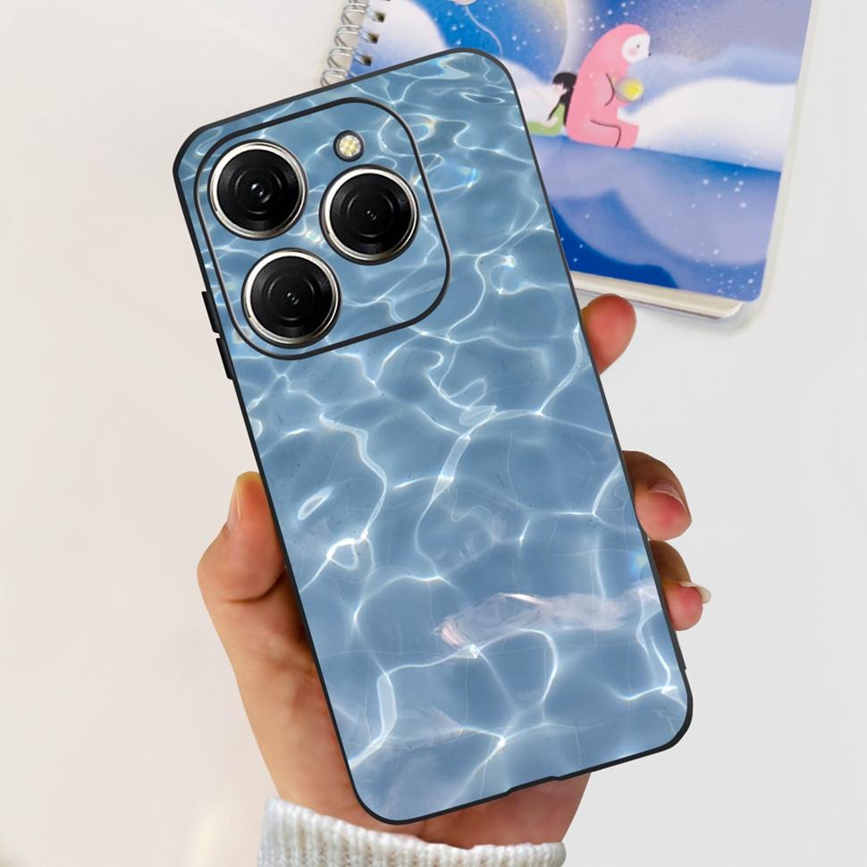 Для Tecno Spark 20 Pro Чехол KJ6 Роскошный Конфетный Расписной Чехол Мягкий Силиконовый Чехол Для Tecno Spark 20 Spark20 Pro Корпус Funda