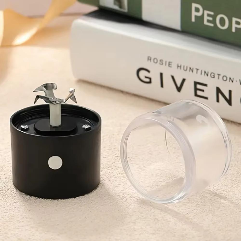 High Hardness Blade Electric Grinder USB Charging Grass Shredder Pepper Crusher  Household