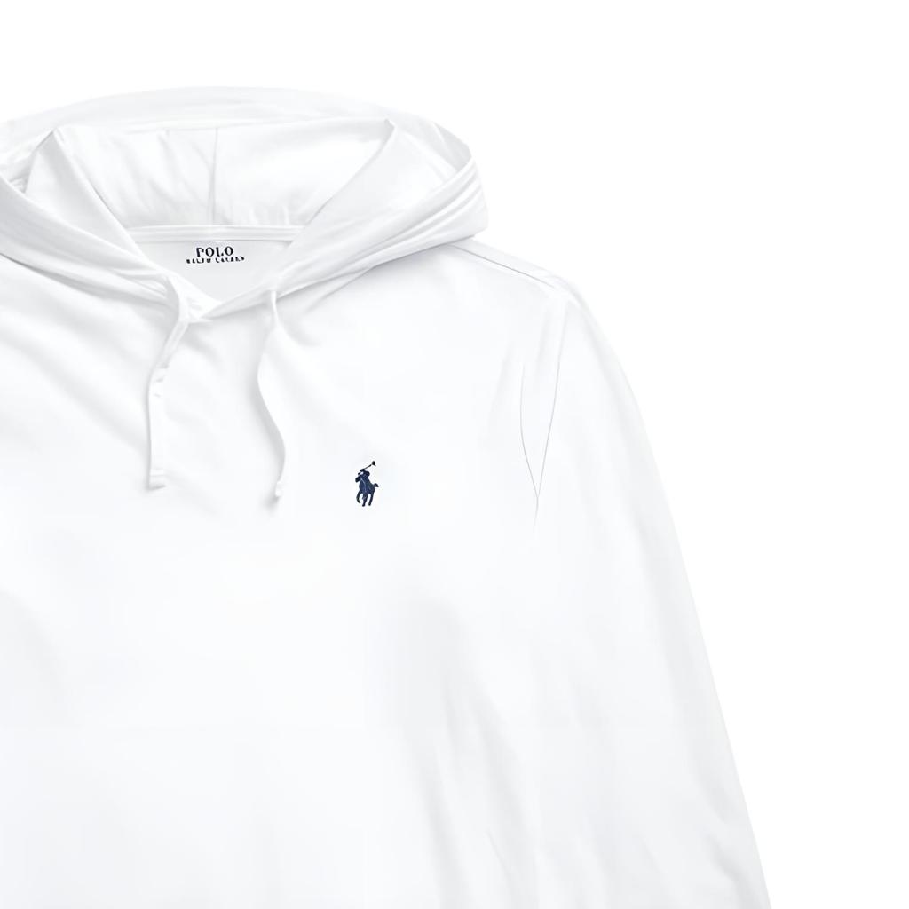 Polo Ralph Lauren Ss25 Толстовка с длинным рукавом и вышивкой логотипа Мужские топы 710768063-001