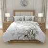 N-Naruto U-Uzumaki N-Naruto Anime Comforter Cover Set Bedding Lightweight Microfiber Gift for Kids Teens Single Double Queen King Size