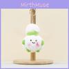 Garlic Plush Cute Keychain Plushie Toy With Pp Cotton Filling For Bag Decor