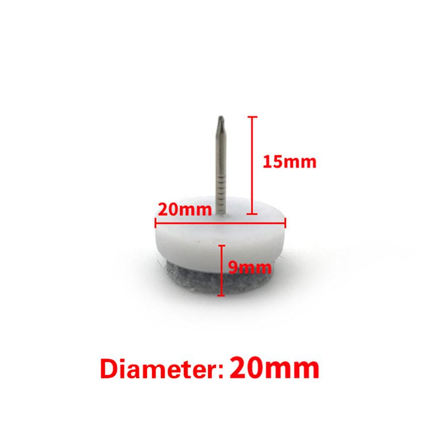 30 шт. Войлочные накладки для ногтей Противоскользящие Ножки для мебели Стола Защитные накладки для ножек мебели Защита деревянного пола Стопоры для стульев Войлочные накладки