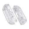 eXtremeRate Clear Handheld Controller Housing Case Compatible with Switch and Switch Replacement Shell Compatible with Switch with Full Set of Buttons