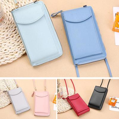 Футляр-сумочка из ПУ для мобильного телефона, 11x4x19.5см