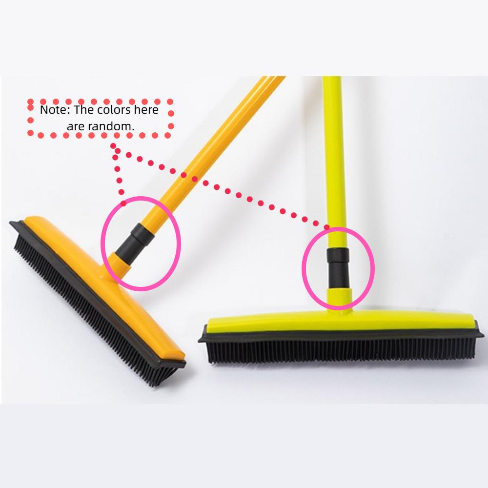 Telescopic Bristles Carpet Broom Hair Lint Removal Magic Clean Sweeper for Dog and Cat Hair