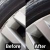 Car Wheel Hub Repair Kit Scratch Removal and Polish Restore Paste - Black And White Silver Aluminum Alloy Rim Anti-Oxidation