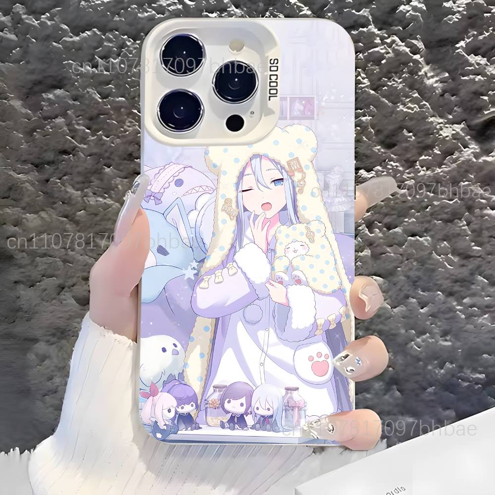 P-Project Sekai YOISAKI KANADE Phone Case For iPhone 17,16,15,14,13,12,X,8,Pro,Max,Plus,SE4,Air,Mini White Matte IMD