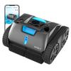 WYBOT C1 MAX Cordless Pool Robot Vacuum with APP, 180-240min Runtime, 3 Cleaning Modes, Wall Climbing, 65W Suction Power, Up To 2152sq.ft Area, Gray