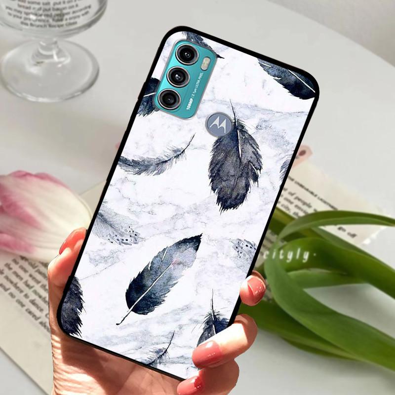 Чехол для Motorola Moto G60 Роскошный Ударопрочный Мягкий Силикон Черный Бампер Задняя Крышка Телефона Для Moto G40 Fusion G41 G31 G30 Fundas