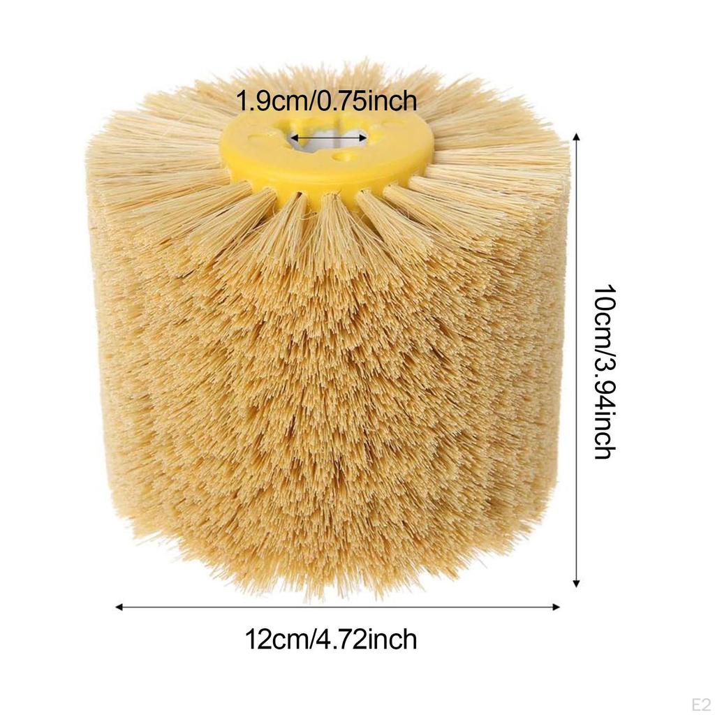 Сизалевая полировальная щетка, абразивная щетка для волочения проволоки, для удаления ржавчины, полировальный круг, шлифовка, для металла