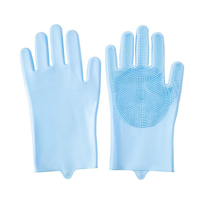 Pet Bathing Gloves: Anti-Scratch, Bite-Resistant Scrubbing & Hair Removal for Dogs & Cats