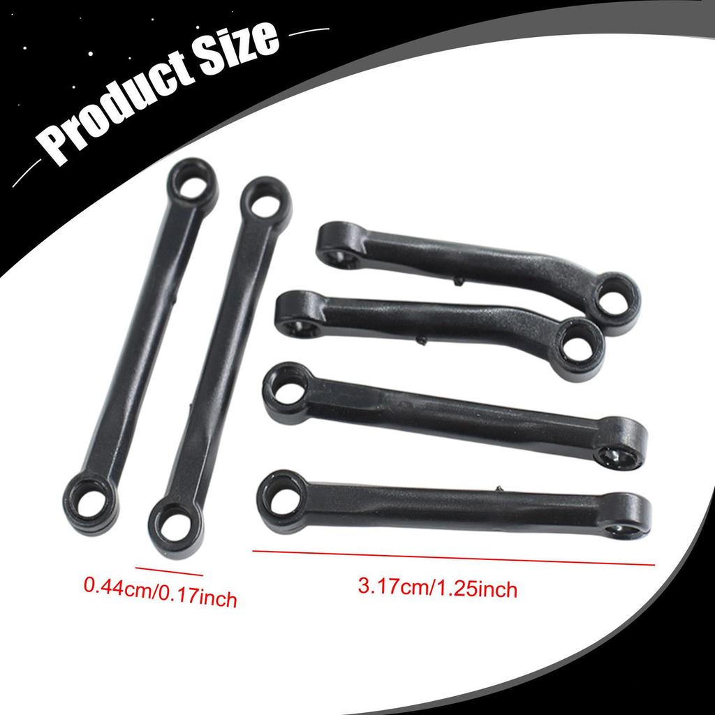 RC Tie Rods Easy Installation Professional Modification Directly Replace Parts Steering Link