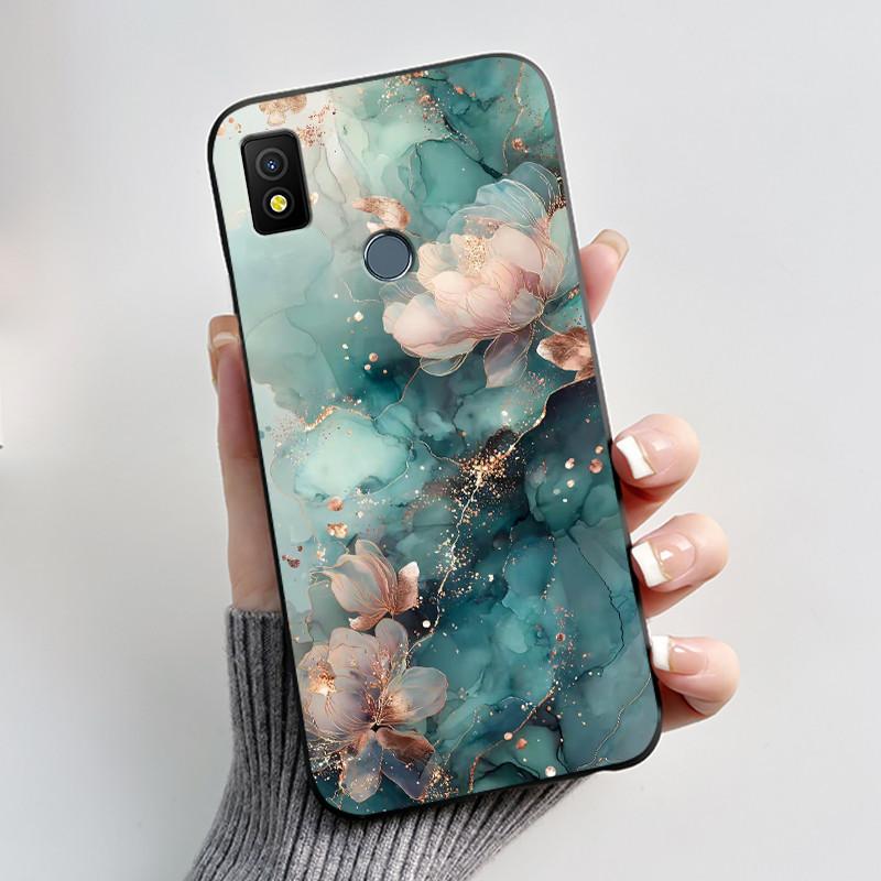 Casing For Cricket Icon 4 Icon 5 Phone Case Luxury Cute Cool Boys Girls Black TPU Soft silicone Back Cover For Icon4 Icon5 Shell