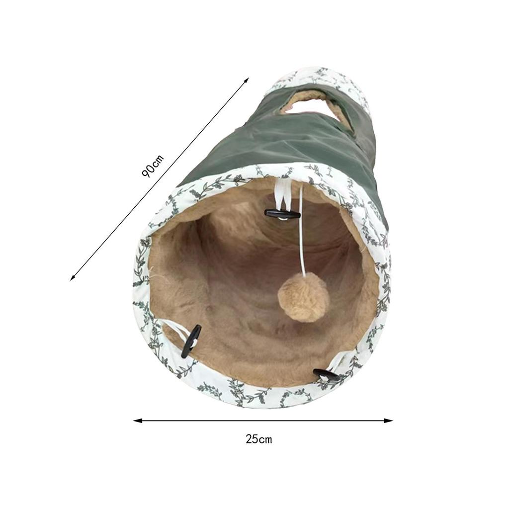 Игрушки для кошек в виде туннеля, складная труба, скрытая интерактивная игрушка для кошек, живущих в помещении