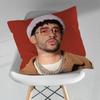 BBad Singer BBunny Throw Pillow Case Living Room Sofa Cushion Cover For Home Bedroom Decoration Protector