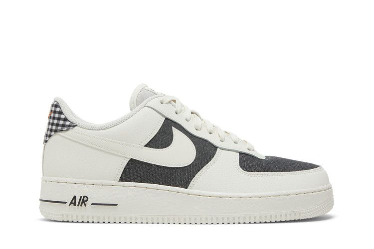 Men's Sneakers Nike Air Force 1 Low '07 Farmer's Market Designed Fresh Sail/Dark Smoke Grey/Safety Orange/Sail