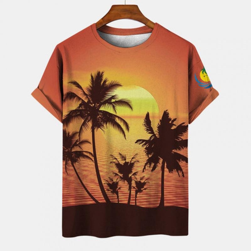 Ретро-полосатая рубашка, мужская футболка, летняя повседневная футболка с коротким рукавом, пуловер в минималистском стиле, унисекс, большой размер