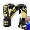 Sponge Padding Leather Boxing Gloves PU Leather Kickboxing Protective Gloves  Children