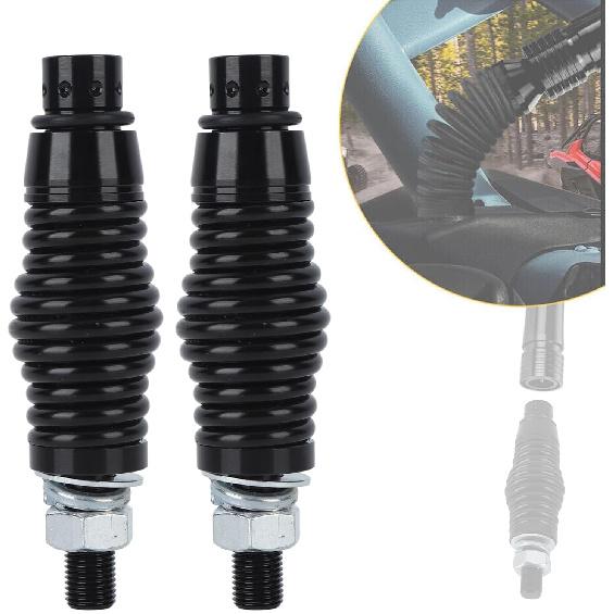 Пружинное основание для крепления хлыста, 2 шт., RGB 2 фута 3 фута 4 фута 5 футов 6 футов, светодиодный хлыст, пружинное основание, защитный монтажный кронштейн, крепление для Polaris RZR UTV ATV