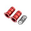 2Pcs with Spare Sealing Ring Thru Axle Side Cover Adapter  Bike Hub Thru Axle
