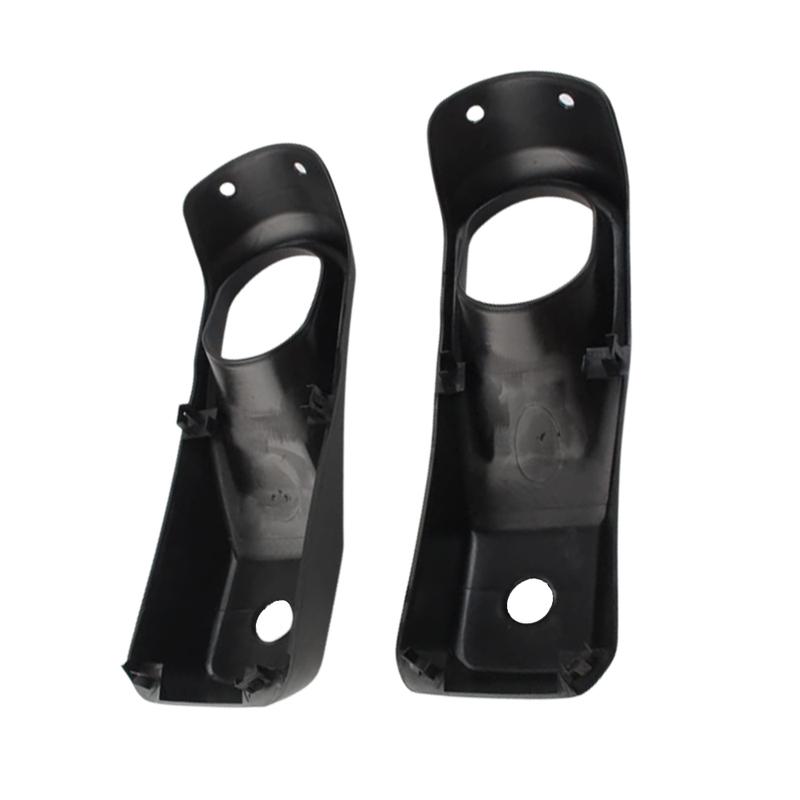 2pcs Car Front Bumper Fog Light Cover Frame Lights Protection Shell for Jeep Wrangler JL 2018 2019 2020 2021 2022