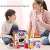 Magic Tricks Kit Beginner Children Magic Set With Performance Props Interactive Playing Cards Illusion Toys Close-Up Magic Props