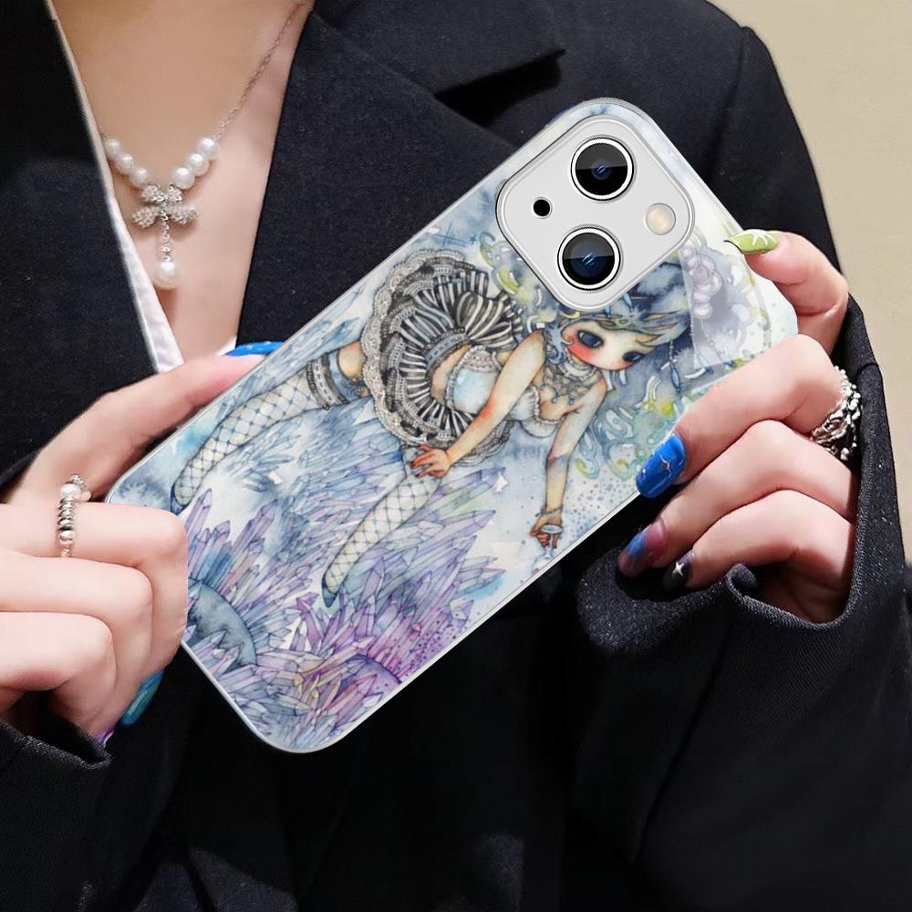 Продажа чехла для телефона Aya Takano для iPhone 14 13 12 Mini 11 Pro XS Max X XR 14 Plus Закаленное стекло