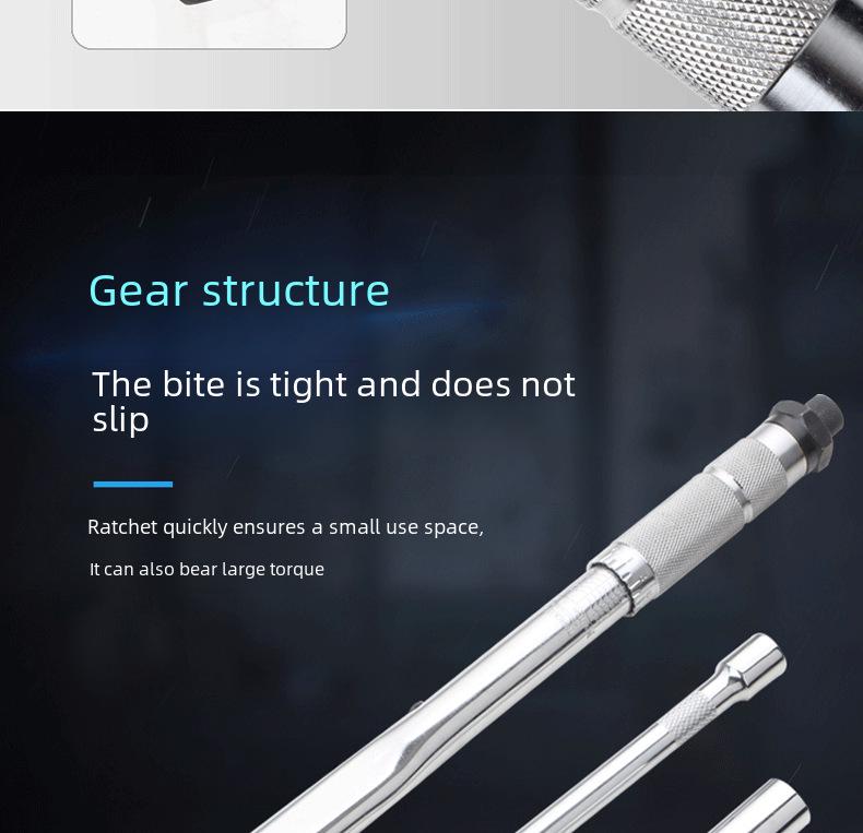 Высокоточный регулируемый динамометрический ключ с головкой для свечей зажигания для авторемонта