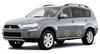 Mitsubishi Outlander 07-13 - Накладки на боковые двери хром, хром защитные