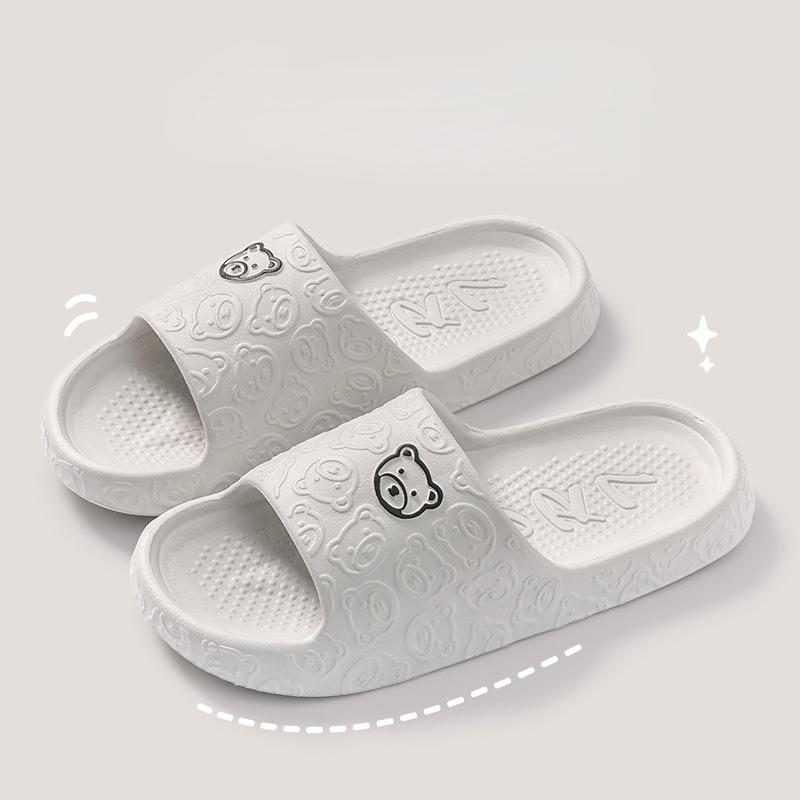 Women Thick Platform Cloud Slippers Summer Beach Eva Soft Sole Slide Sandals Leisure Men Ladies Indoor Bathroom Anti-slip Shoes