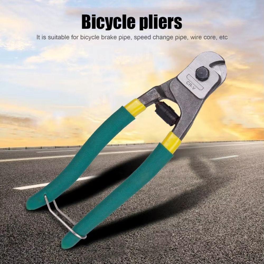 Labor-saving Shift Cable Cutter Comfortable Grip Bike Spoke Cutting Pipe Pliers Bicycle Repair