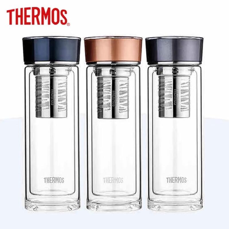 Thermos Стеклянная бутылка-заварник с двойными стенками