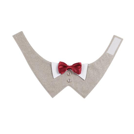 Полотенце Элегантное треугольное полотенце для кошки и собаки, формальный свадебный костюм с украшением в виде банта для домашнего животного