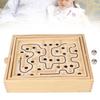 Educational Maze Puzzle Game Toy For Adult and Kids Concentration and Balance Skill Training Bead Maze Board Game Toy