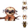 Hans-Dachshund Pet Glasses Stand Cute Pet Wooden Ornaments For Desktop Decoration Artwork