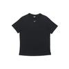 Solid Color Casual Crew Neck Short Sleeve T-Shirt Women Tops Black DH4256-010