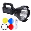 Rechargeable Spotlight Waterproof LED Handheld Flashlight with 6 Lighting Modes for Adventure