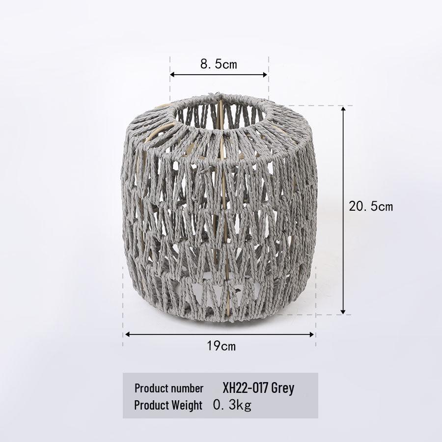 Handmade Woven Pendant Lampshades for Restaurants and Homestays