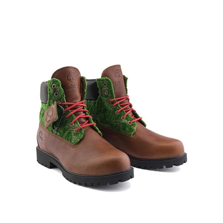 Timberland Durable Shock Absorbing Short Outdoor Boots Men Boots Brown A2NU3W