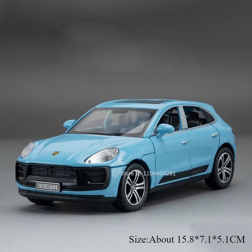 1:32 911 Gt3 Rs Macan Сплав Спортивный Автомобиль Литая Модель Игрушки Украшение Двери Открываются Звук Свет Оттянуть Назад Транспортные Средства Детский Фестивальный Подарок