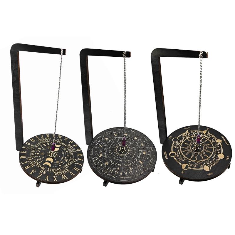 Pendulum Crystal Holder Divinations Pendulum Board Pendulum Holder for Crystal