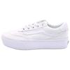 Brooklyn LS Platform Comfortable Versatile Durable Low-Top Skate Shoes Women Sneaker White VN000DC4WWW