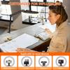 LED Selfie Ring Light Phone Stand With Folding Arm Circle Fill Light Dimmable Photography RingLight For Video YouTobe Streaming